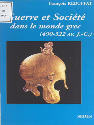 cover image of Guerre et société dans le monde grec (490-322 av. J.-C.)